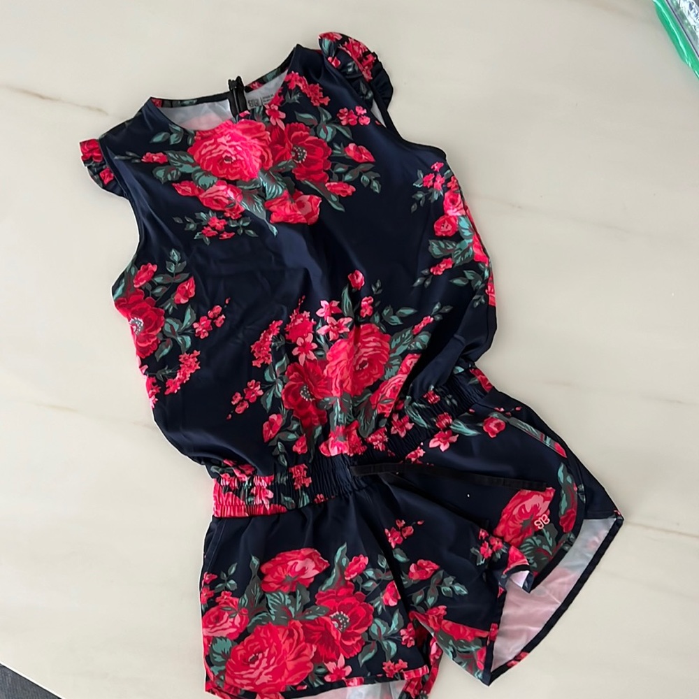 Albion shorts romper